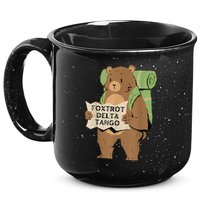 Bear Foxtrots Deltas Tangos 15oz Campfire Ceramic Mug