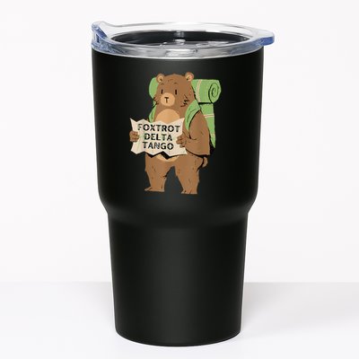 Bear Foxtrots Deltas Tangos Tumbler