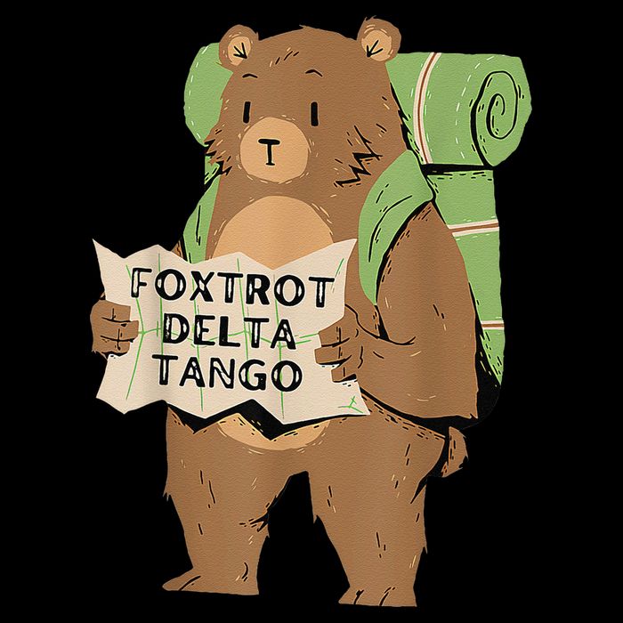 Bear Foxtrots Deltas Tangos Toddler Sweatshirt