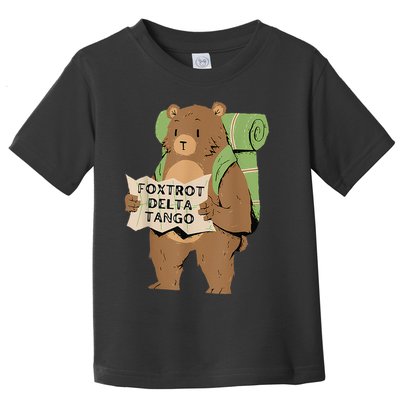Bear Foxtrots Deltas Tangos Toddler T-Shirt