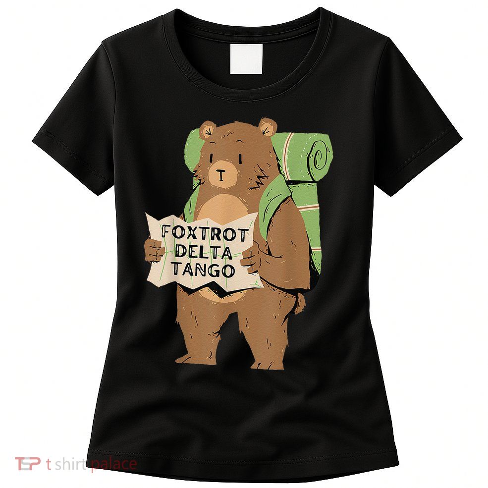 Bear Foxtrots Deltas Tangos Womens T-Shirt