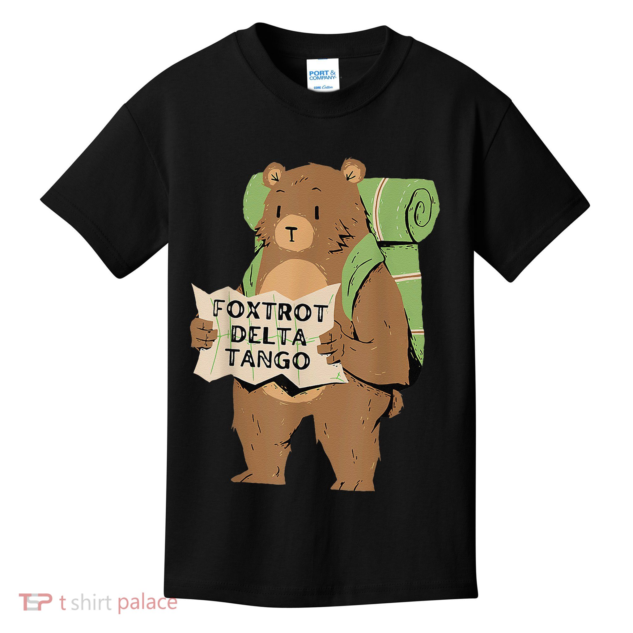 Bear Foxtrots Deltas Tangos Kids T-Shirt