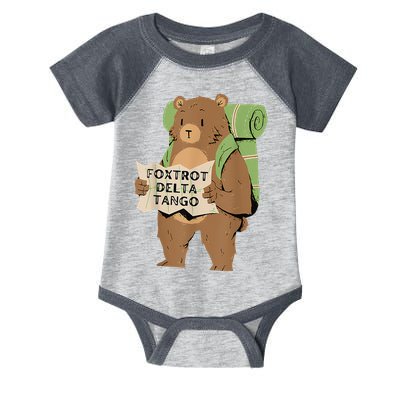 Bear Foxtrots Deltas Tangos Infant Baby Jersey Bodysuit