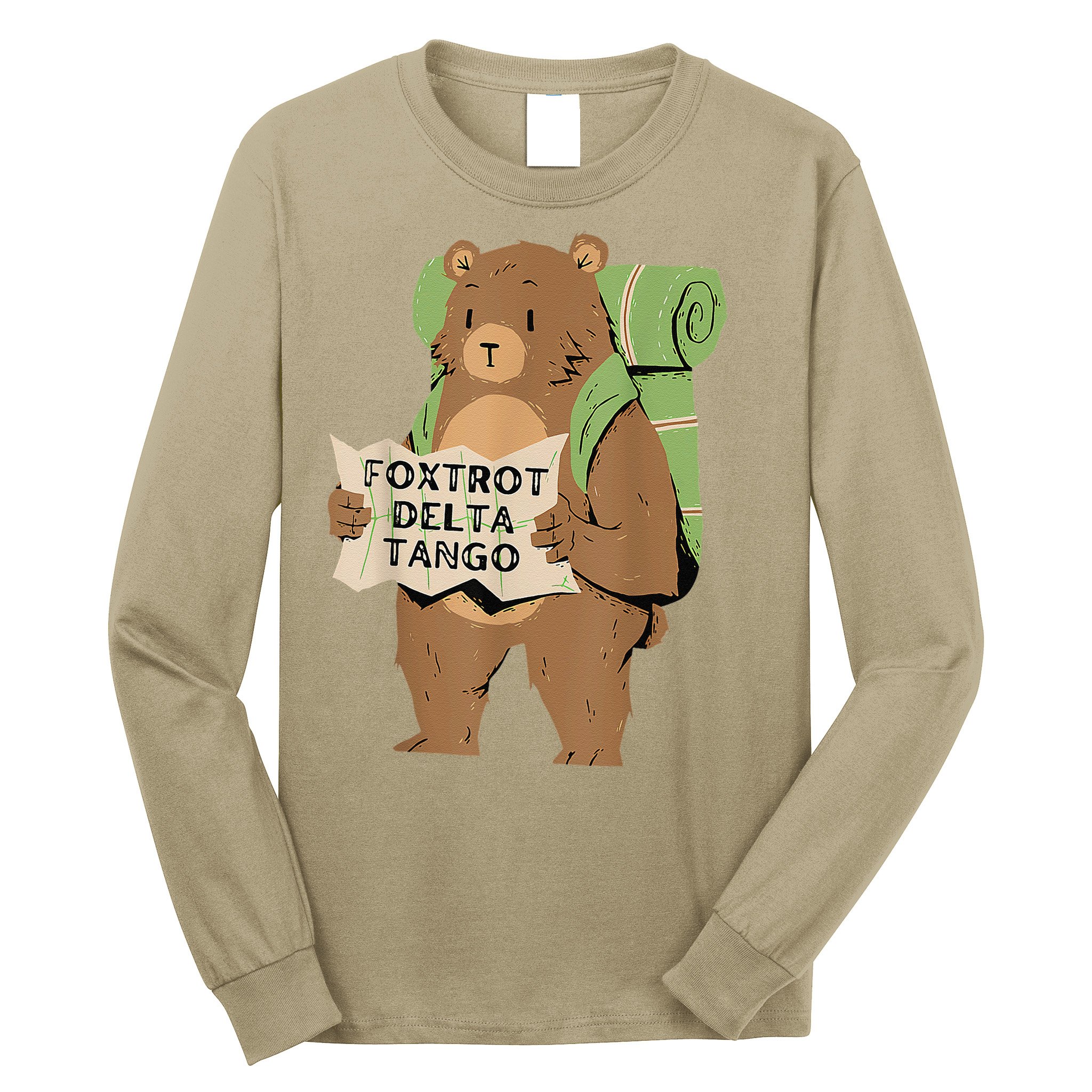 Bear Foxtrots Deltas Tangos Long Sleeve Shirt