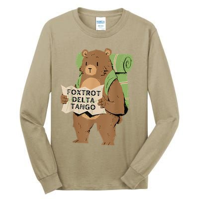 Bear Foxtrots Deltas Tangos Tall Long Sleeve T-Shirt