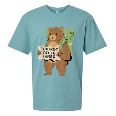 Bear Foxtrots Deltas Tangos Sueded Cloud Jersey T-Shirt