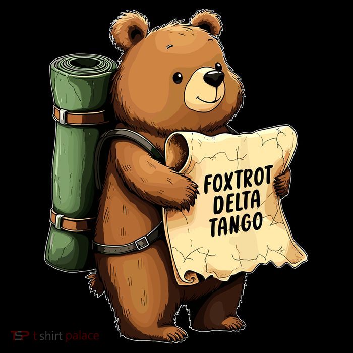 Bear Foxtrots Deltas Tangos Mousepad