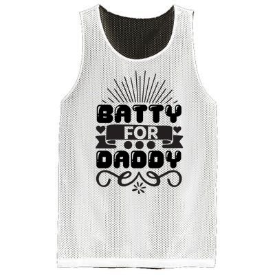 Batty For Daddy Mesh Reversible Basketball Jersey Tank