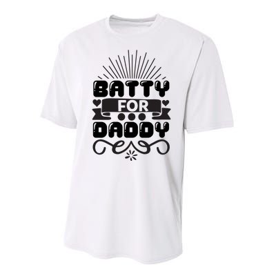 Batty For Daddy Performance Sprint T-Shirt