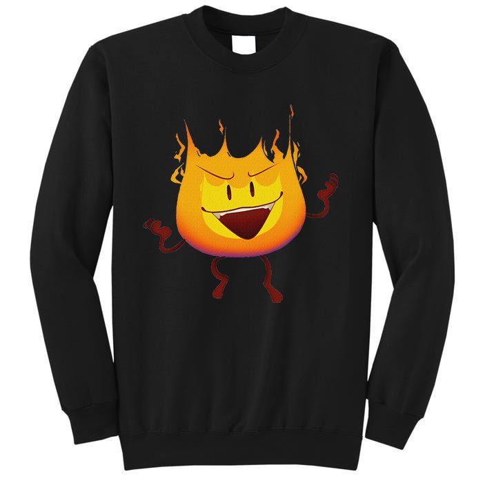 Battle For Dream Island Creator Ink Inanimate Insanity Firey Sweatshirt