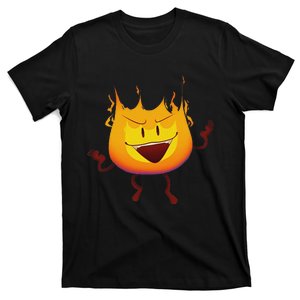 Battle For Dream Island Creator Ink Inanimate Insanity Firey T-Shirt