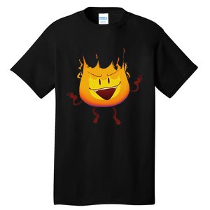 Battle For Dream Island Creator Ink Inanimate Insanity Firey Tall T-Shirt