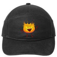 Battle For Dream Island Creator Ink Inanimate Insanity Firey 7-Panel Snapback Hat