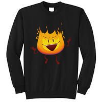 Battle For Dream Island Creator Ink Inanimate Insanity Firey Tall Sweatshirt