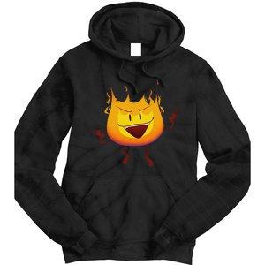 Battle For Dream Island Creator Ink Inanimate Insanity Firey Tie Dye Hoodie