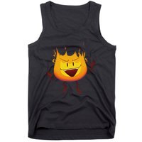 Battle For Dream Island Creator Ink Inanimate Insanity Firey Tank Top