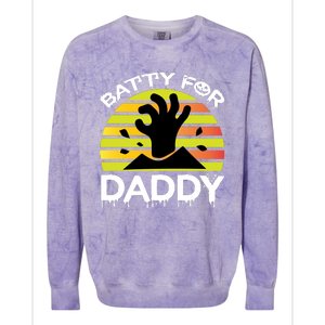 Batty For Daddy Colorblast Crewneck Sweatshirt