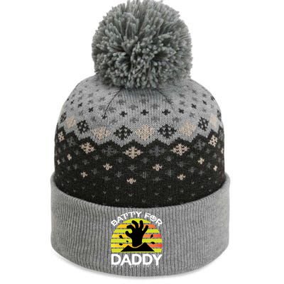 Batty For Daddy The Baniff Cuffed Pom Beanie