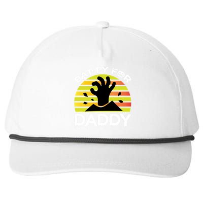 Batty For Daddy Snapback Five-Panel Rope Hat