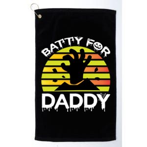 Batty For Daddy Platinum Collection Golf Towel