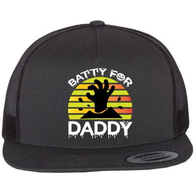 Batty For Daddy Flat Bill Trucker Hat