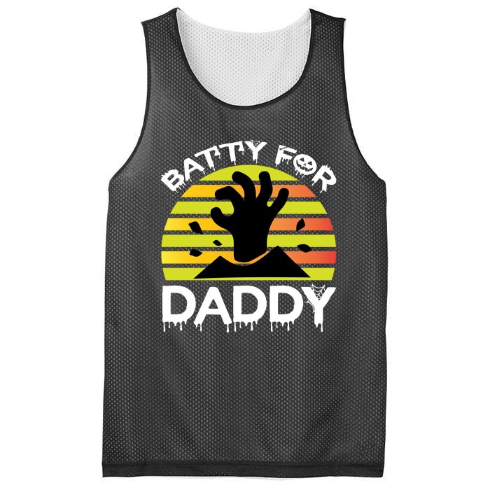 Batty For Daddy Mesh Reversible Basketball Jersey Tank