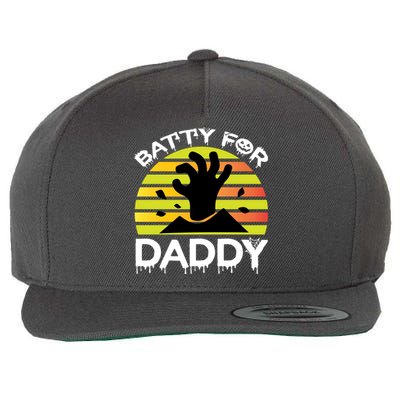 Batty For Daddy Wool Snapback Cap