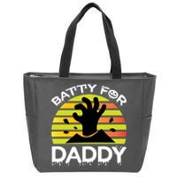 Batty For Daddy Zip Tote Bag