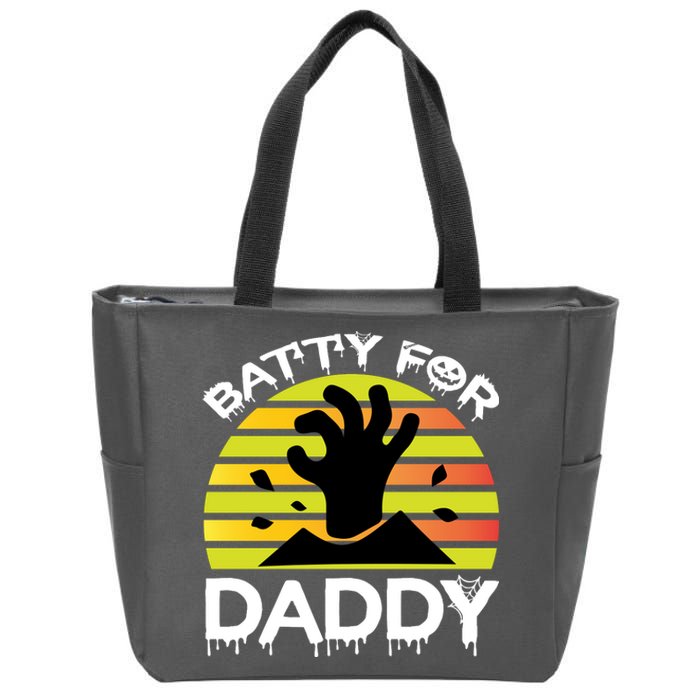 Batty For Daddy Zip Tote Bag