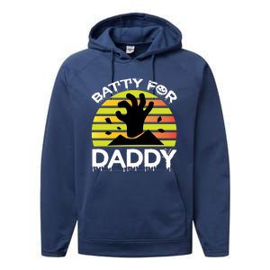 Batty For Daddy Performance Fleece Hoodie