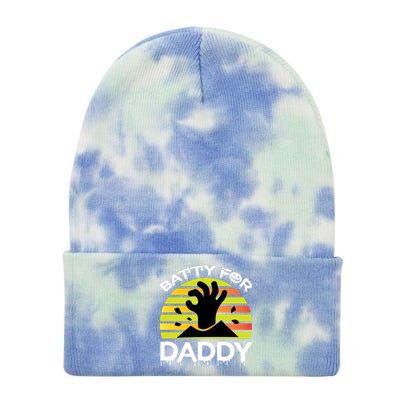 Batty For Daddy Tie Dye 12in Knit Beanie