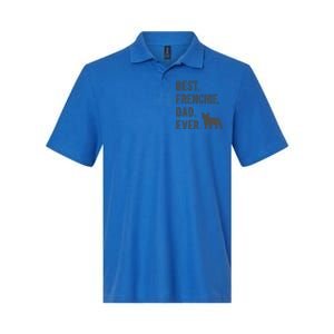 Best Frenchie Dad Ever Funny French Bulldog Lovers Dad Gift Funny Gift Softstyle Adult Sport Polo