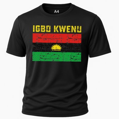 Biafran Flag Design Cooling Performance Crew T-Shirt