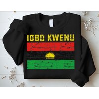Biafran Flag Design Sweatshirt