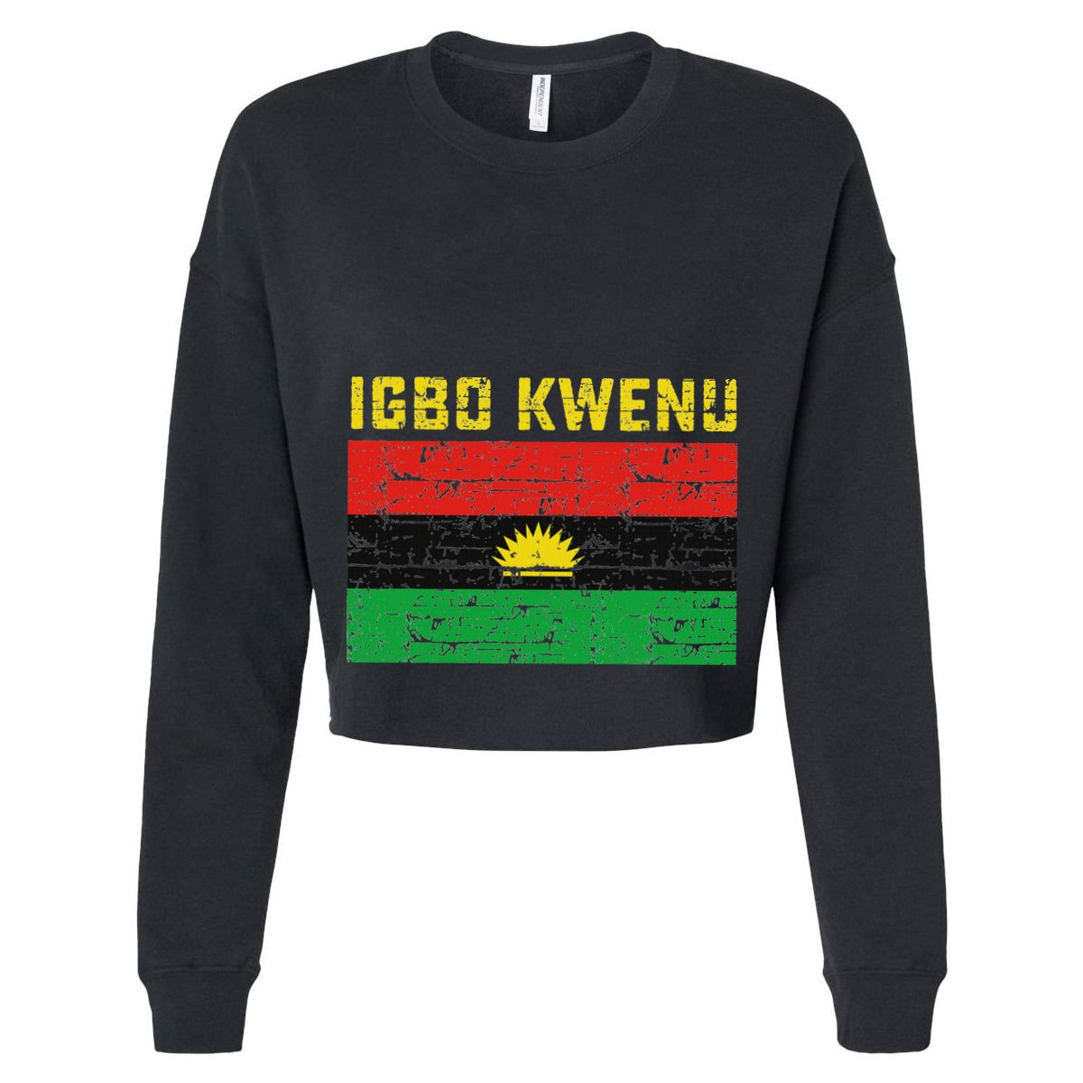 Biafran Flag Design T-Shirt