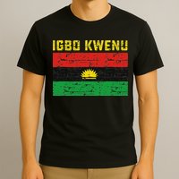 Biafran Flag Design T-Shirt