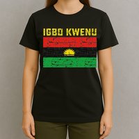 Biafran Flag Design T-Shirt