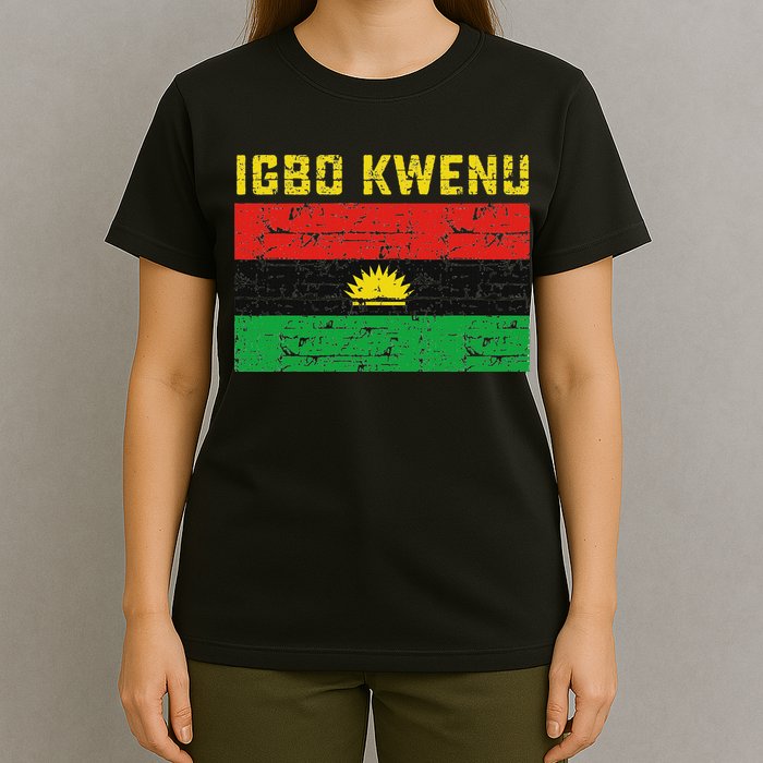 Biafran Flag Design T-Shirt