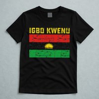 Biafran Flag Design T-Shirt