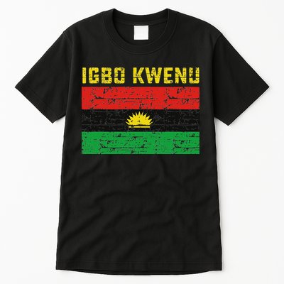 Biafran Flag Design Tall T-Shirt