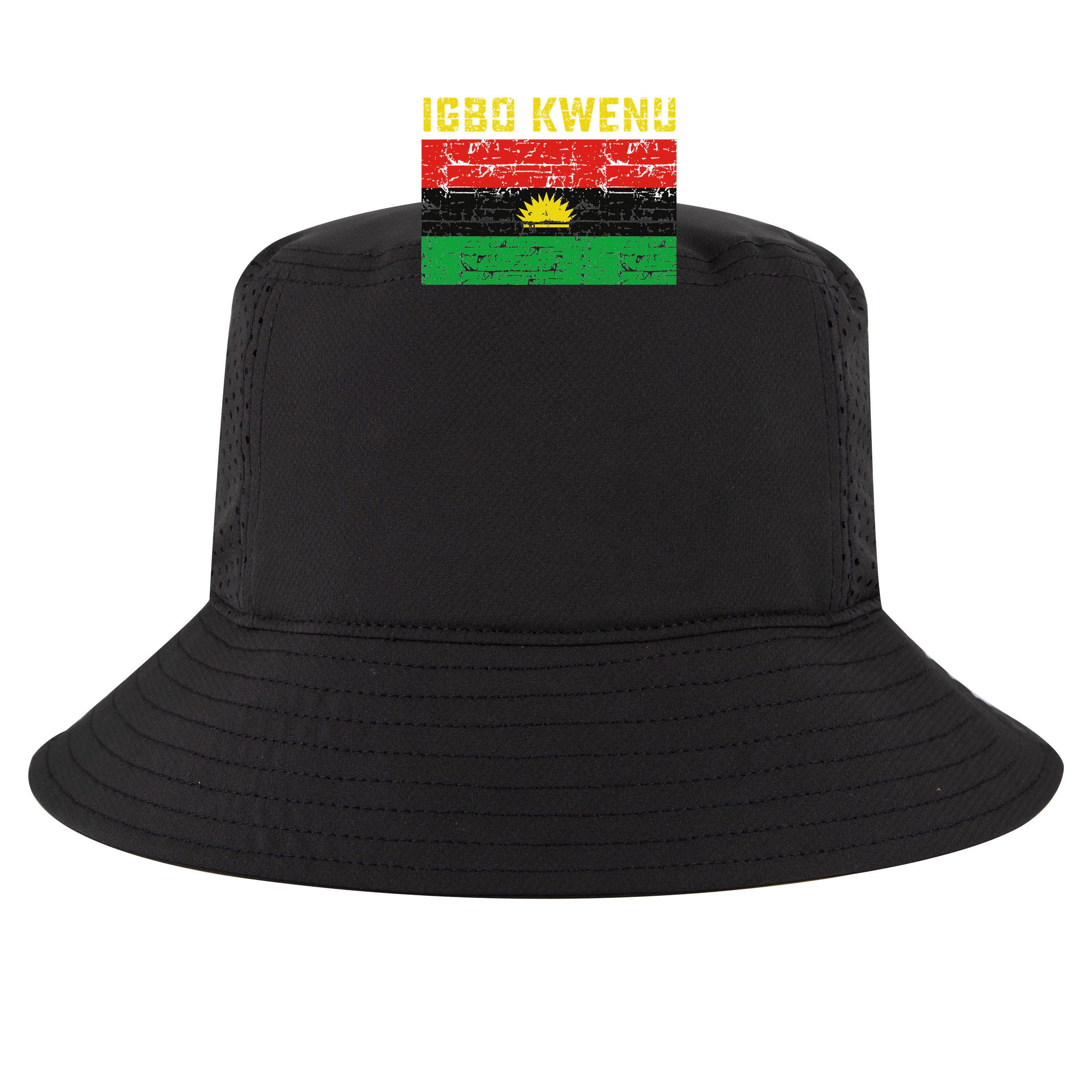 Biafran Flag Design Bucket Hat