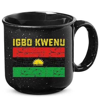 Biafran Flag Design 15oz Campfire Ceramic Mug