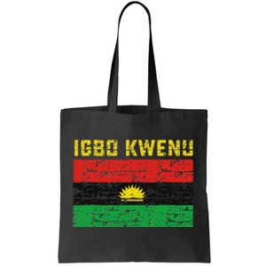 Biafran Flag Design Tote Bag