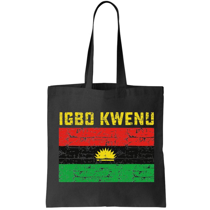 Biafran Flag Design Bag