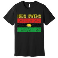Biafran Flag Design Premium T-Shirt