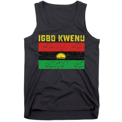 Biafran Flag Design Tank Top