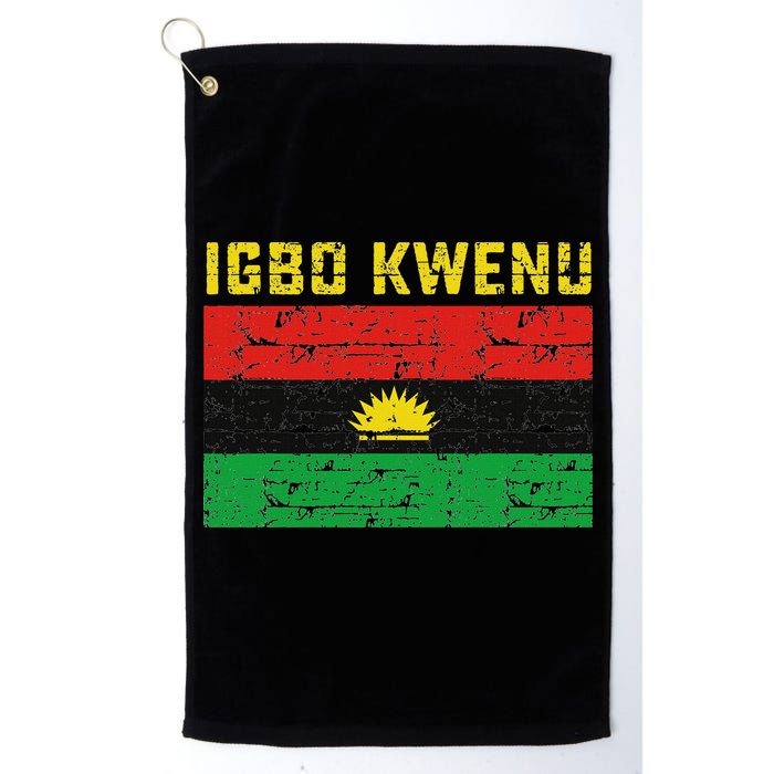 Biafran Flag Design Golf Towel