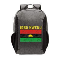 Biafran Flag Design Vector Backpack