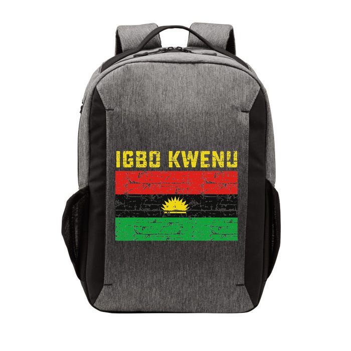 Biafran Flag Design Vector Backpack