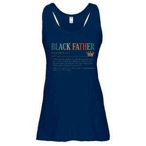 Black Father Definition Fathers Day Ladies Essential Flowy Tank